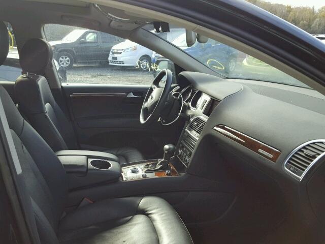 WA1LMAFE1DD014766 - 2013 AUDI Q7 BLACK photo 5