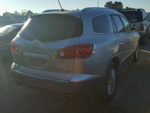 5GAER23708J231326 - 2008 BUICK ENCLAVE CX SILVER photo 4