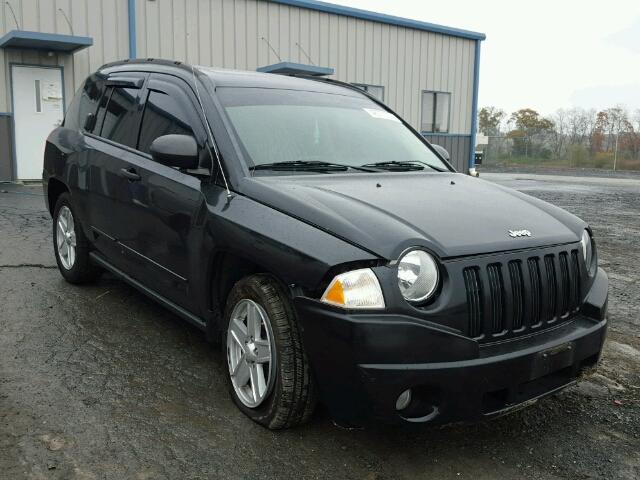 1J8FT47W98D706402 - 2008 JEEP COMPASS SP შავი ფოტო 1