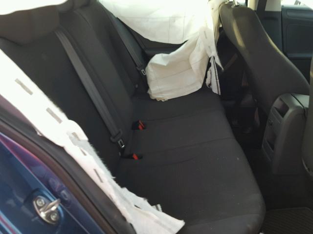 3VW2K7AJ0FM402946 - 2015 VOLKSWAGEN JETTA BASE BLUE photo 6