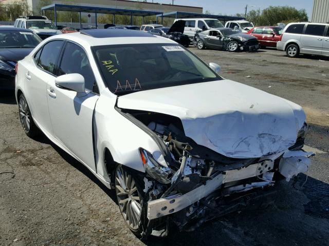 JTHBA1D21G5007123 - 2016 LEXUS IS 200T WHITE photo 1