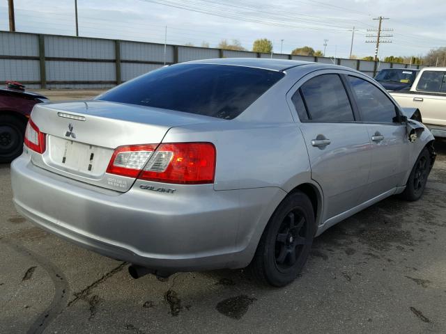 4A32B2FF6BE006432 - 2011 MITSUBISHI GALANT FE SILVER photo 4