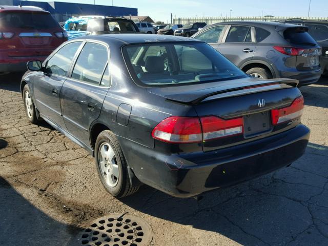 1HGCG16521A079380 - 2001 HONDA ACCORD EX BLACK photo 3