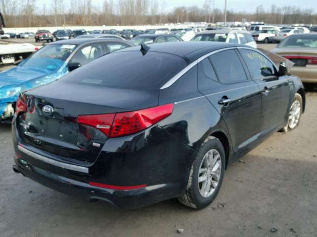 5XXGM4A71DG234173 - 2013 KIA OPTIMA LX BLACK photo 4