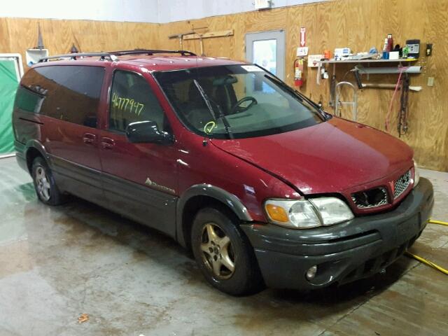 1GMDX03E64D255492 - 2004 PONTIAC MONTANA RED photo 1