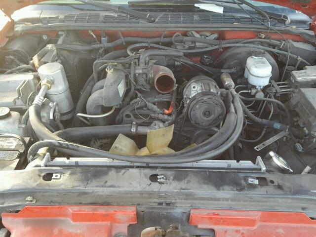 1GCCS19H838177746 - 2003 CHEVROLET S TRUCK S1 RED photo 7