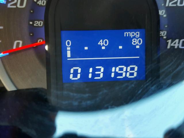 JHMGE8H52DC021207 - 2013 HONDA FIT SPORT BLUE photo 8