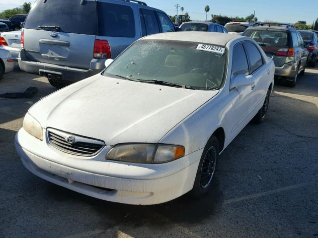 1YVGF22C6X5872223 - 1999 MAZDA 626 ES WHITE photo 2