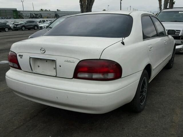 1YVGF22C6X5872223 - 1999 MAZDA 626 ES WHITE photo 4