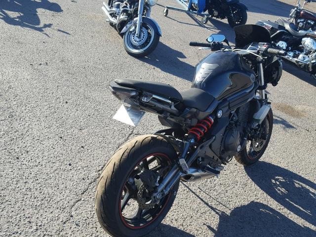 JKAEXEE12CDA03220 - 2012 KAWASAKI EX650 EC BLACK photo 4