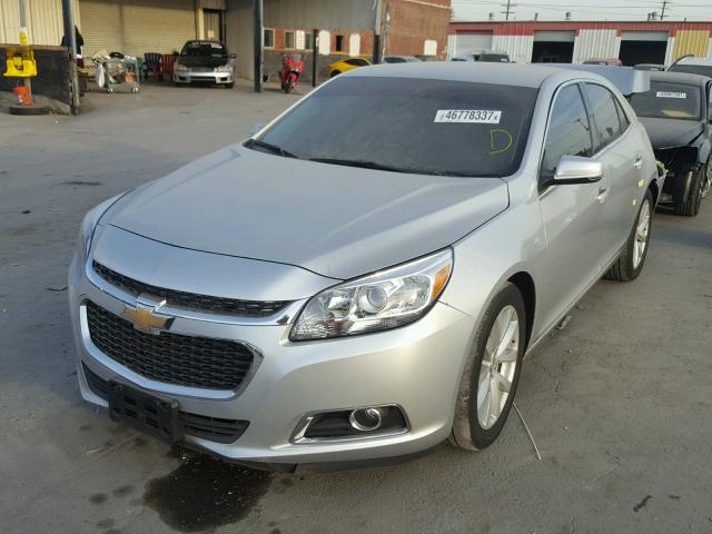 1G11D5SL0FU106536 - 2015 CHEVROLET MALIBU 2LT GRAY photo 2