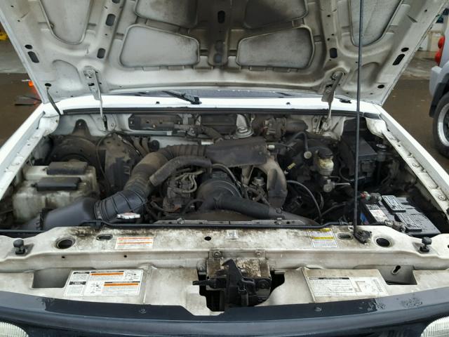 4F4CR12A6VTM14976 - 1997 MAZDA B2300 WHITE photo 7