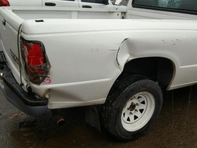 4F4CR12A6VTM14976 - 1997 MAZDA B2300 WHITE photo 9