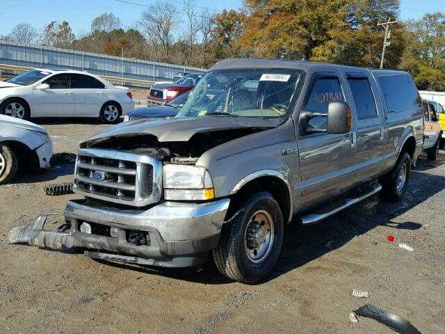 1FTNW20P44ED56831 - 2004 FORD F250 SUPER TAN photo 2