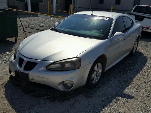 2G2WP522X51268149 - 2005 PONTIAC GRAND PRIX Сріблястий фото 2