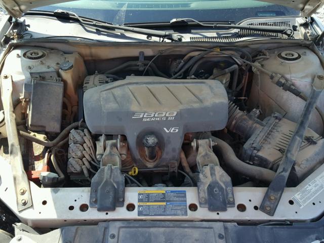 2G2WP522X51268149 - 2005 PONTIAC GRAND PRIX Сріблястий фото 7