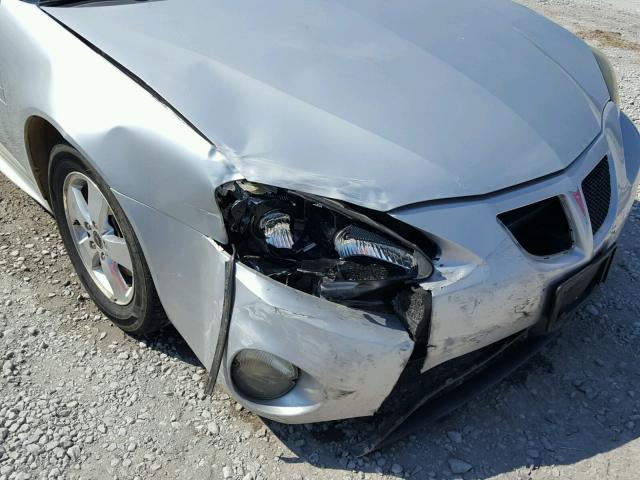 2G2WP522X51268149 - 2005 PONTIAC GRAND PRIX Сріблястий фото 9