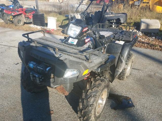 4XAMH50A35A614842 - 2005 POLARIS SPORTSMAN BLACK photo 2