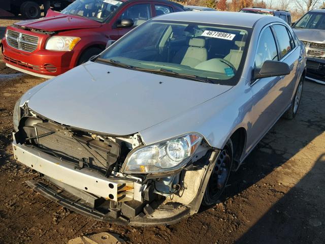 1G1ZG57B69F223511 - 2009 CHEVROLET MALIBU LS SILVER photo 2