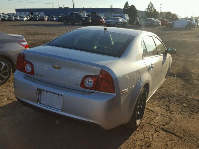 1G1ZG57B69F223511 - 2009 CHEVROLET MALIBU LS SILVER photo 4