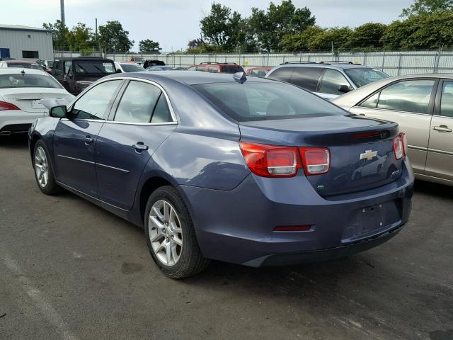 1G11C5SL2EF243645 - 2014 CHEVROLET MALIBU 1LT BLUE photo 3