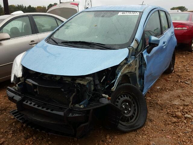 3N1CE2CP9FL410829 - 2015 NISSAN VERSA NOTE BLUE photo 2