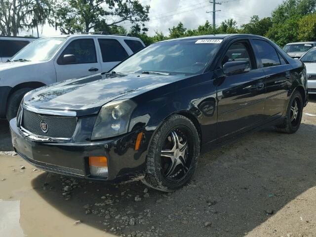 1G6DP567850109606 - 2005 CADILLAC CTS HI FEA BLACK photo 2