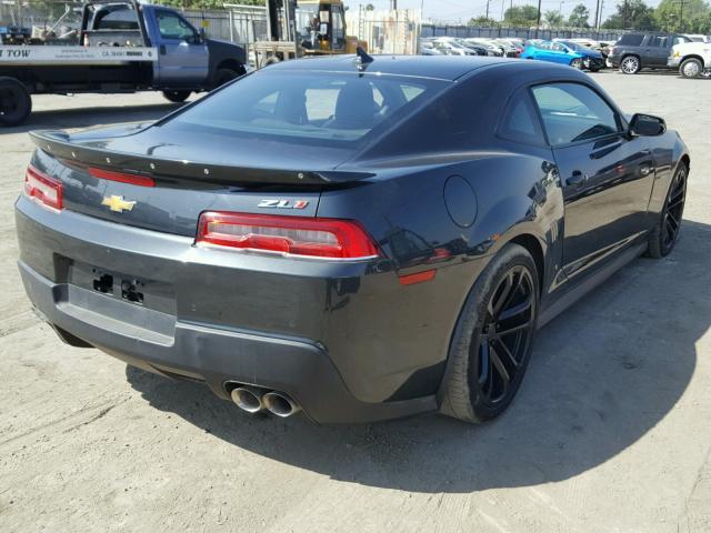 2G1FL1EP8F9800730 - 2015 CHEVROLET CAMARO ZL1 GRAY photo 4