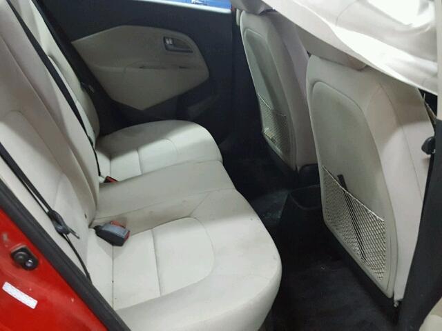 KNADM4A35D6218800 - 2013 KIA RIO LX Կարմիր լուսանկար 6