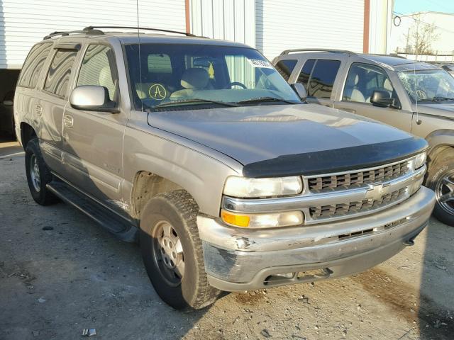 1GNEC13T91R127388 - 2001 CHEVROLET TAHOE C150 GOLD photo 1