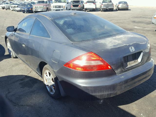 1HGCM82684A016577 - 2004 HONDA ACCORD CHARCOAL photo 3