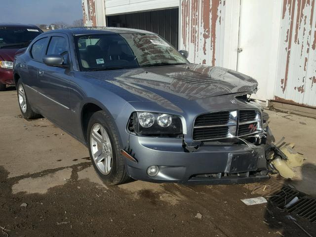 2B3KA53H27H656616 - 2007 DODGE CHARGER R/ GRAY photo 1