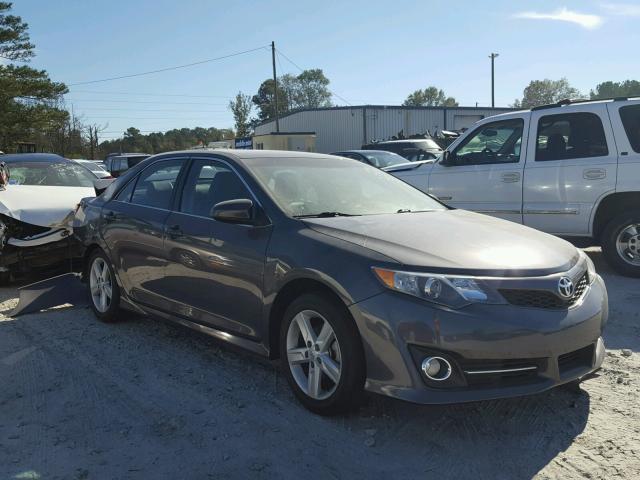 4T1BF1FK2DU214987 - 2013 TOYOTA CAMRY L GRAY photo 1