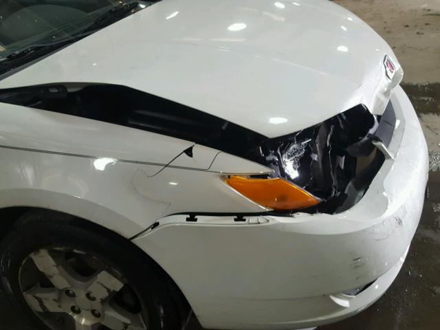 1G8AW15F06Z104380 - 2006 SATURN ION LEVEL WHITE photo 9