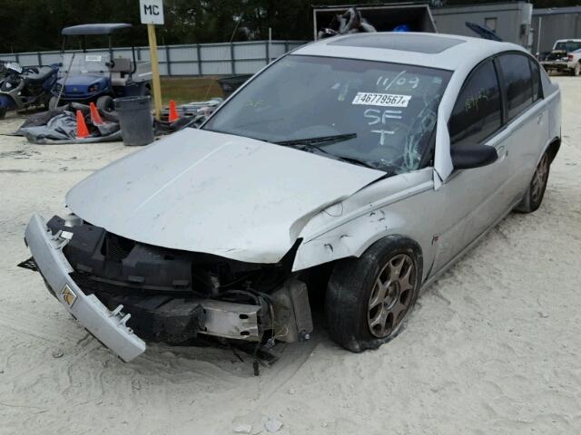 1G8AL52F13Z183736 - 2003 SATURN ION LEVEL GRAY photo 2