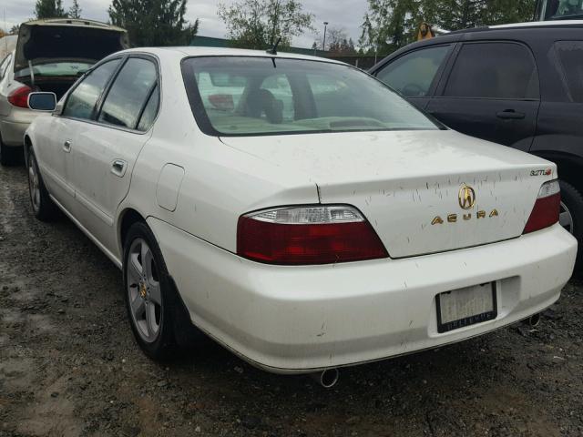 19UUA56973A074713 - 2003 ACURA 3.2TL TYPE WHITE photo 3