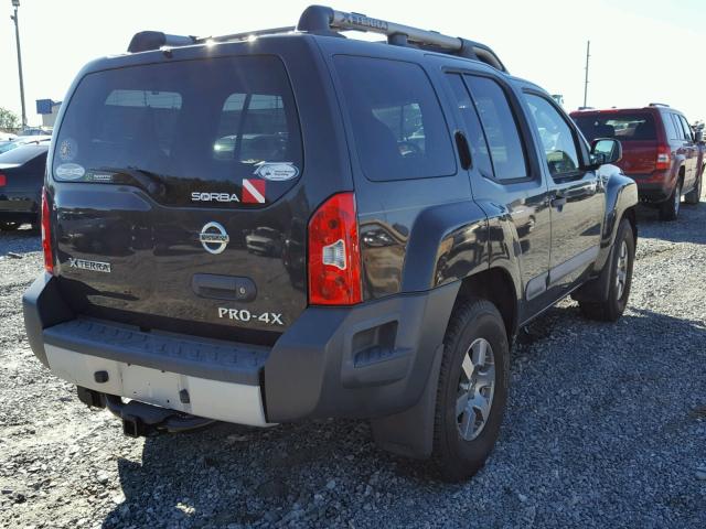 5N1AN0NW8CC505902 - 2012 NISSAN XTERRA OFF CHARCOAL photo 4