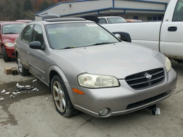 JN1CA31D01T836486 - 2001 NISSAN MAXIMA GXE SILVER photo 1