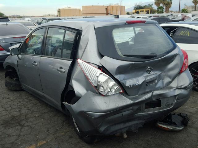 3N1BC1CP1BL467113 - 2011 NISSAN VERSA S SILVER photo 3