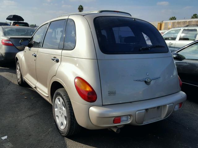 3C4FY58B95T612763 - 2005 CHRYSLER PT CRUISER TAN photo 3