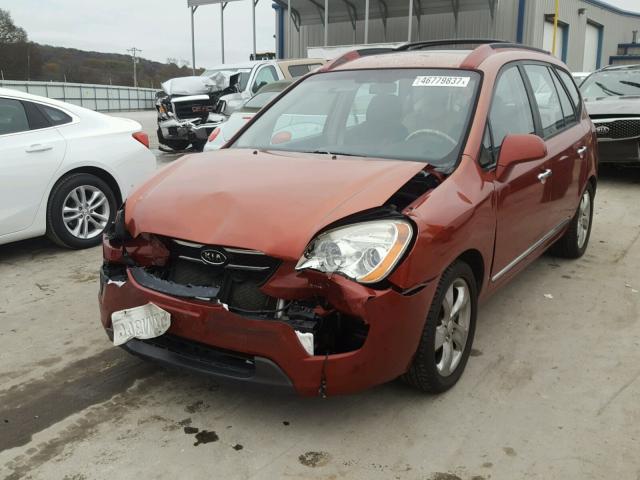 KNAFG526977059633 - 2007 KIA RONDO LX BURGUNDY photo 2