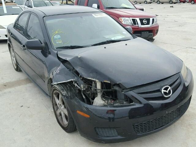 1YVHP80C685M37369 - 2008 MAZDA 6 BLACK photo 1