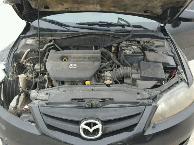 1YVHP80C685M37369 - 2008 MAZDA 6 BLACK photo 7