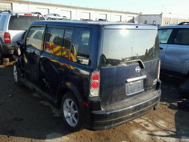 JTLKT334764046267 - 2006 TOYOTA SCION XB BLUE photo 3