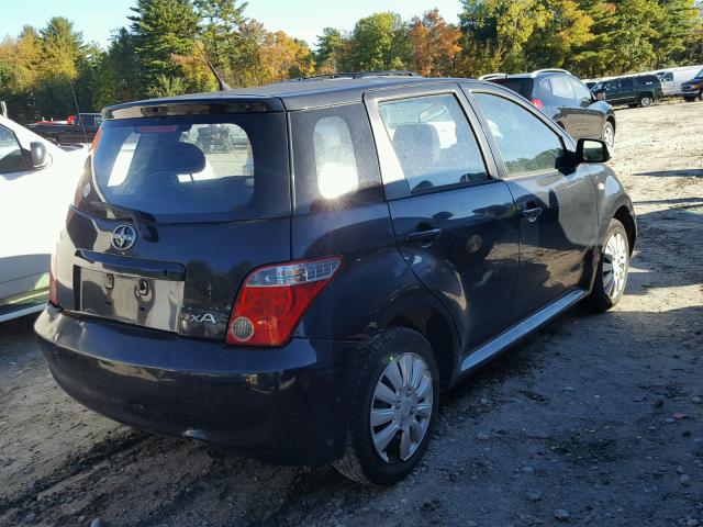 JTKKT624X60136611 - 2006 TOYOTA SCION XA BLACK photo 4