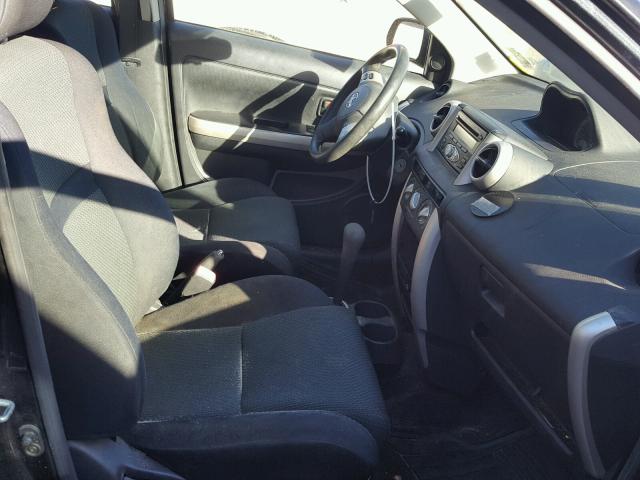 JTKKT624X60136611 - 2006 TOYOTA SCION XA BLACK photo 5