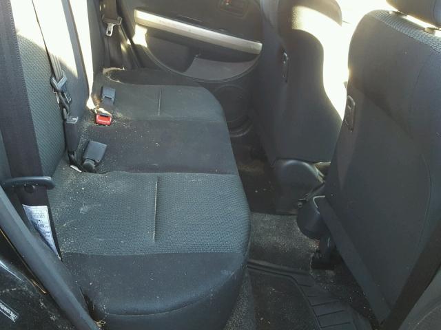 JTKKT624X60136611 - 2006 TOYOTA SCION XA BLACK photo 6