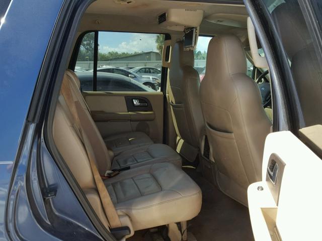 1FMPU15526LA77677 - 2006 FORD EXPEDITION BLUE photo 6