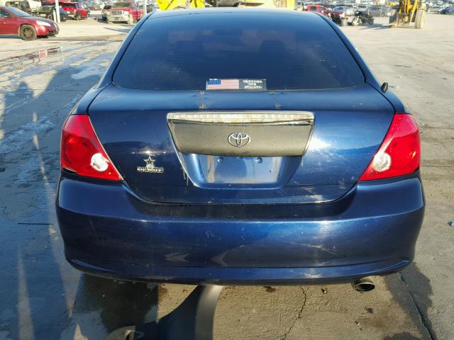 JTKDE177X70151510 - 2007 TOYOTA SCION TC BLUE photo 9