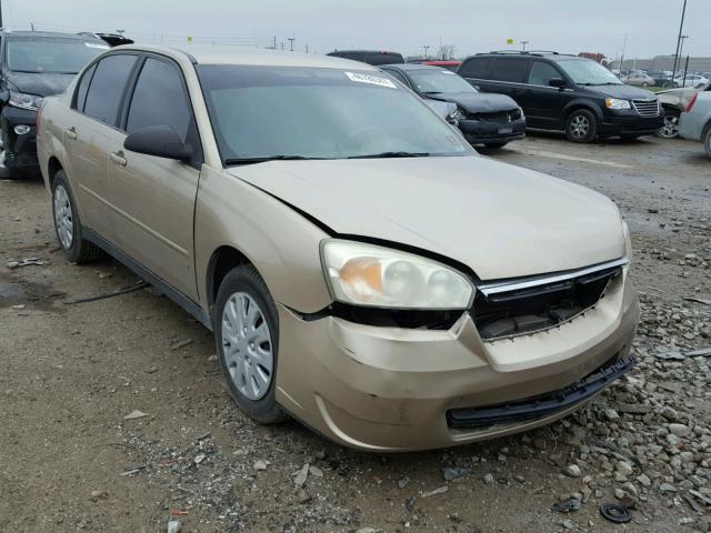 1G1ZS51816F244600 - 2006 CHEVROLET MALIBU LS GOLD photo 1